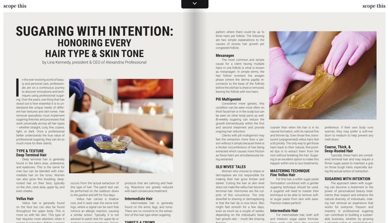 Sugaring with Intention: Honoring Every Hair Type & Skin Tone