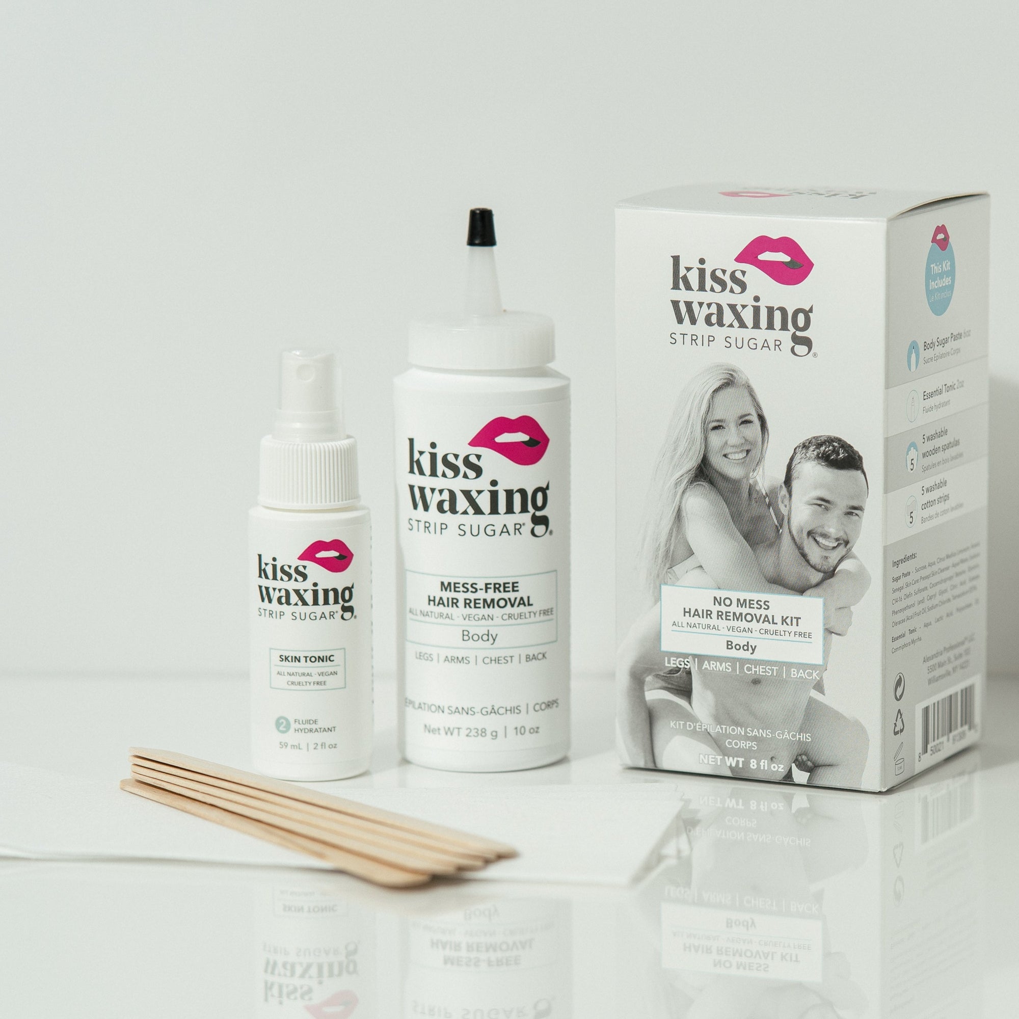 Kiss Waxing® Hair Removal Trial Kit