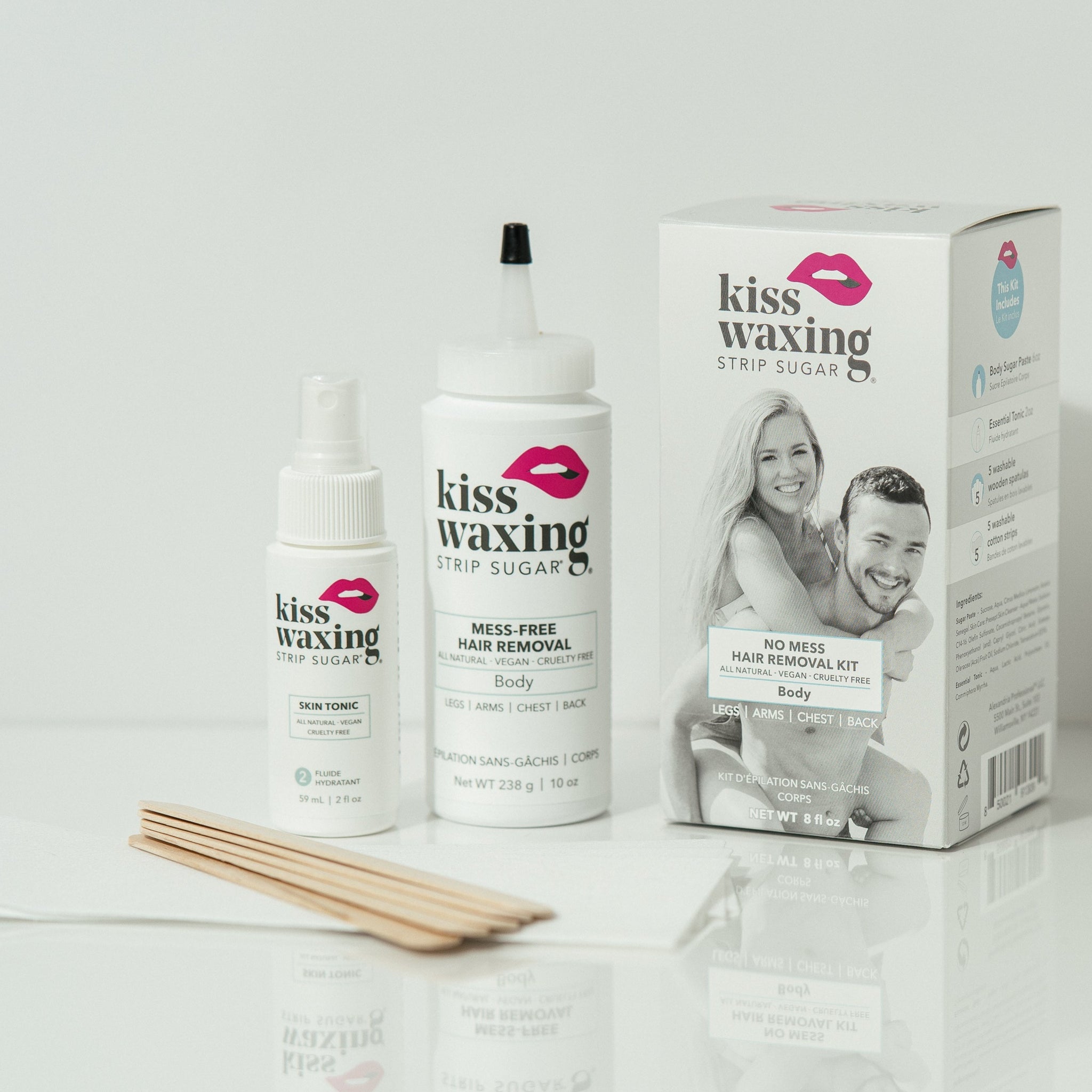 Kiss Waxing® Hair Removal Trial Kit